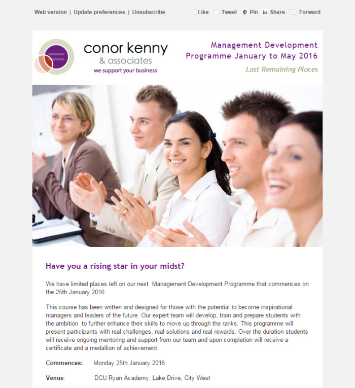 Irish email marketing