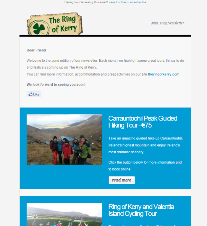 Irish email marketing