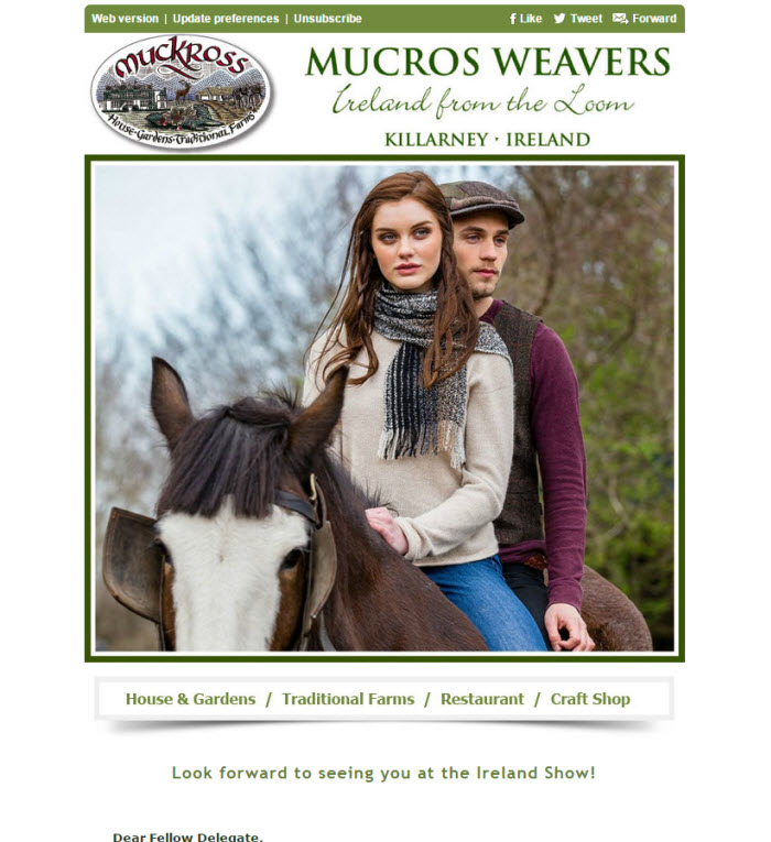 Irish email marketing