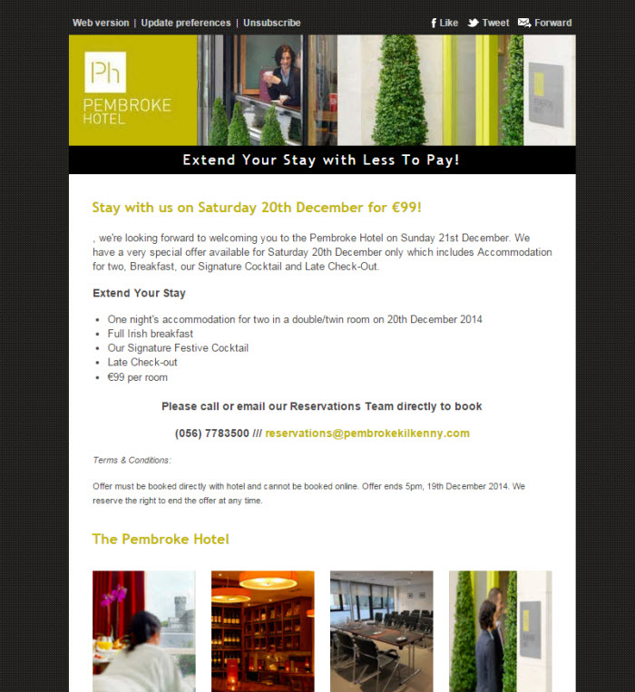 Irish email marketing