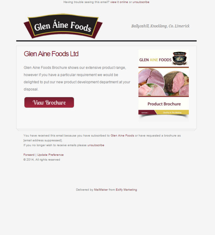 Irish email marketing