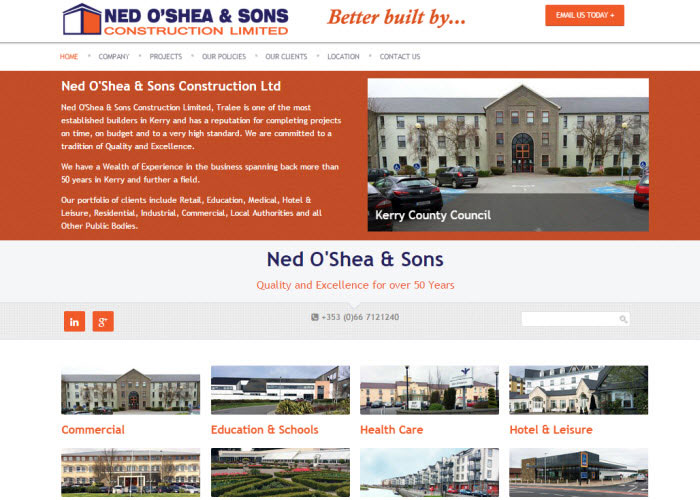 Kerry website design