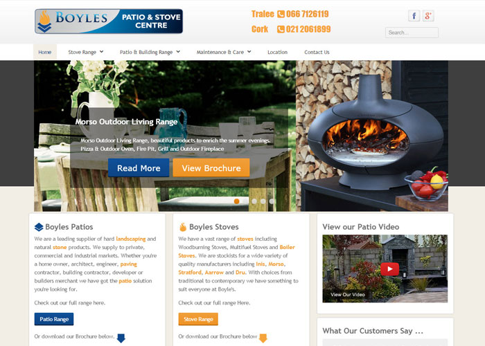 Kerry website design