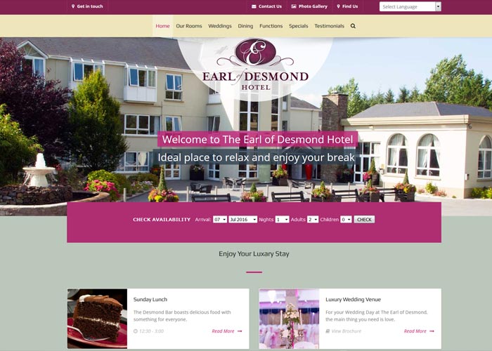 Kerry website design