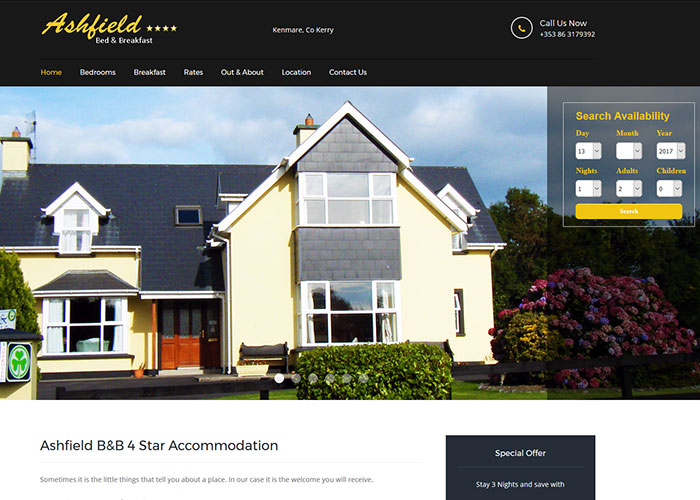 Kerry website design