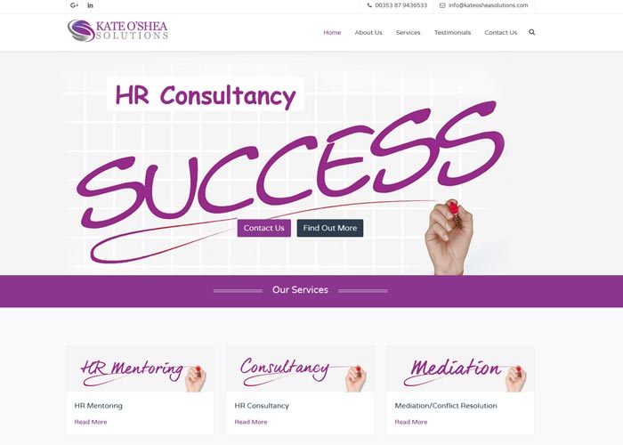 Kerry website design