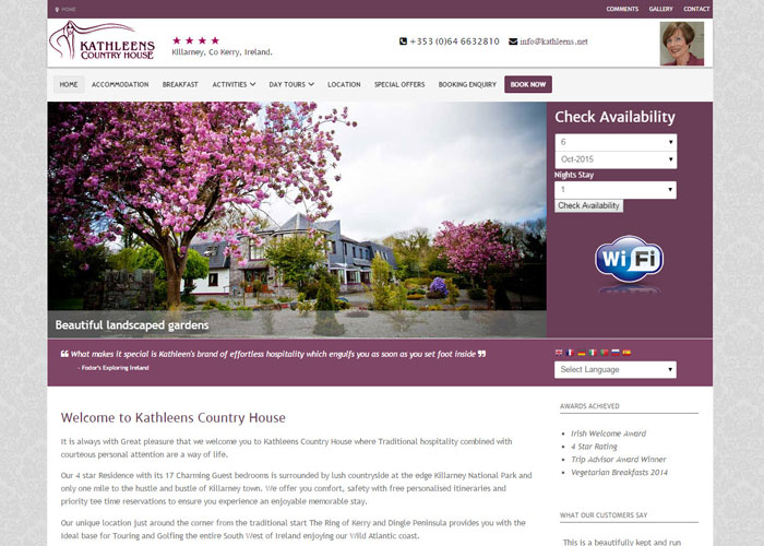 Kerry website design